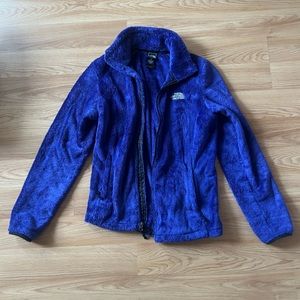 Purple size S North Face fleece zip up